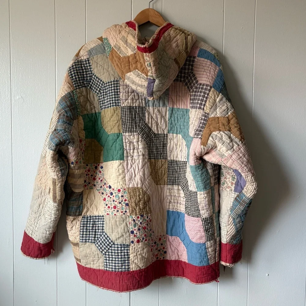 Farmhouse Quiltwork Chore Coat - Picture 5 of 13